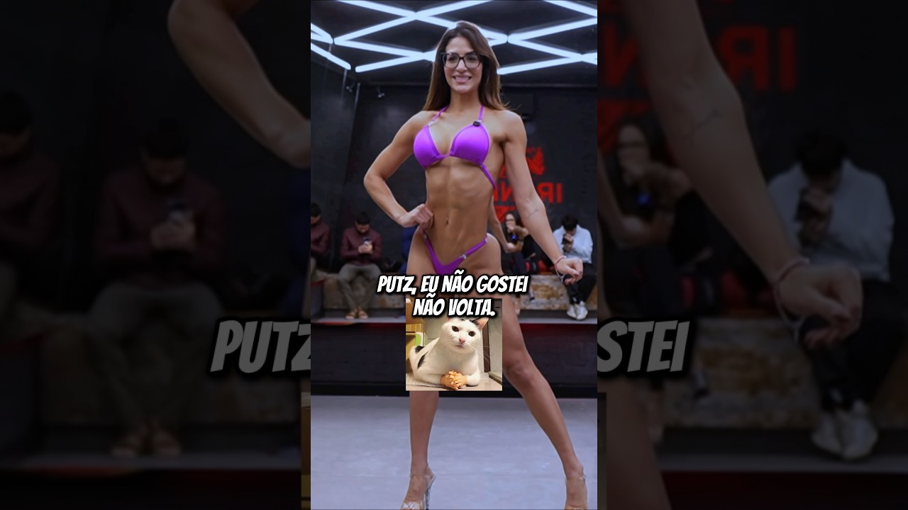 TA MUITO TÍMIDA 🤣 #fefranco #maromba #memes #humor #shapes #fitmodel #fitness #shorts