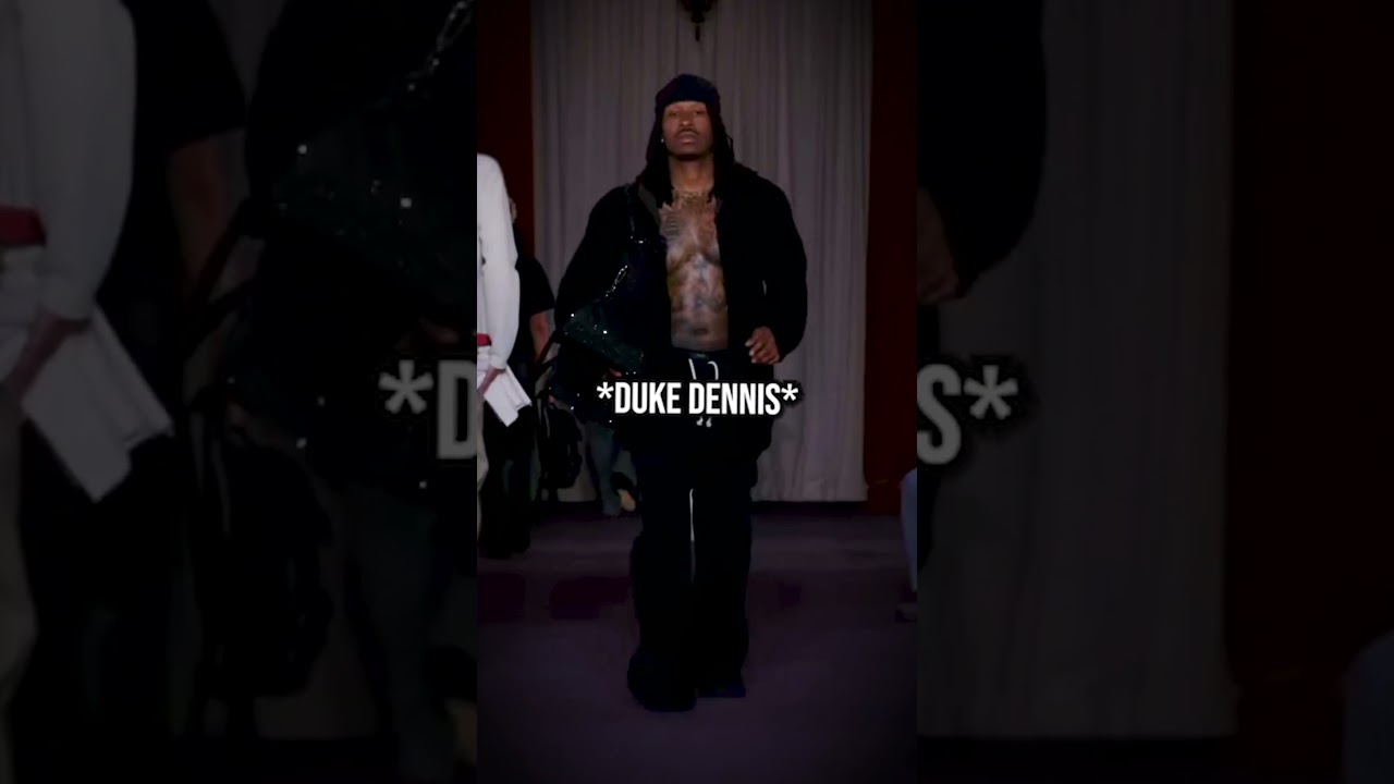 Duke Dennis Models For Kai Cenat's Vivet 🔥