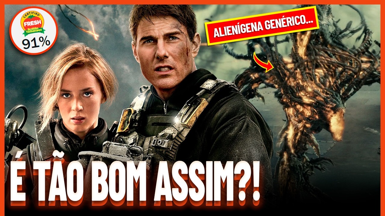 No Limite do Amanhã: E se Você Tivesse que MORR3R para VENCER? | Filmes que Existem #060