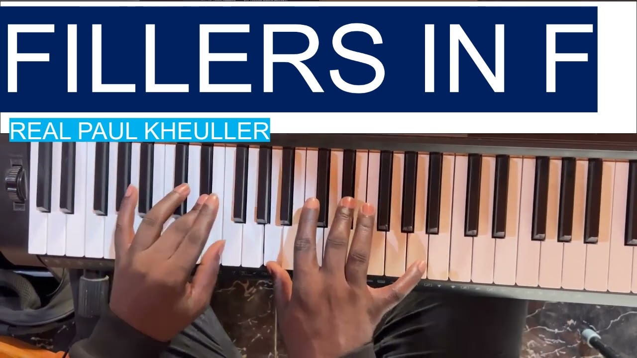 Worship Piano Fillers in F - Makamfo (Joe Mettle)