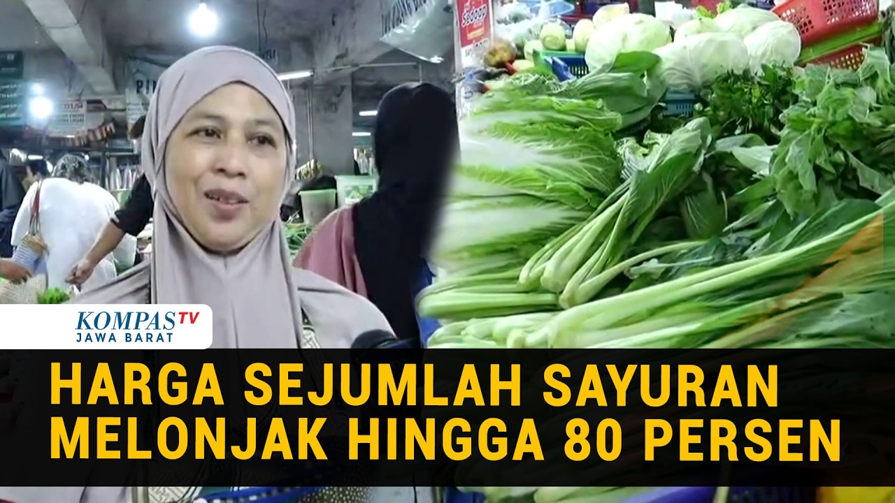 Pedagang di Pasar Kosambi Bandung Keluhkan Lonjakan Harga Sayuran