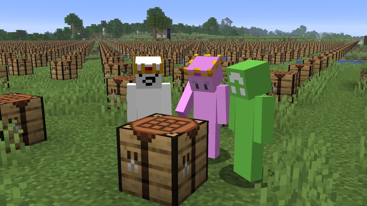Minecraft But the World Copies EVERYTHING