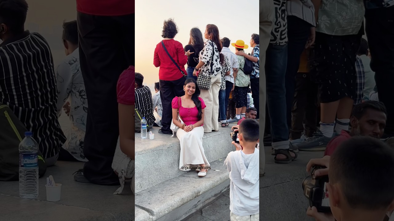 7-Year-Old Photographer Approaches Strangers for Photos! 📸😲 #photography #youtubeshorts #ytshorts