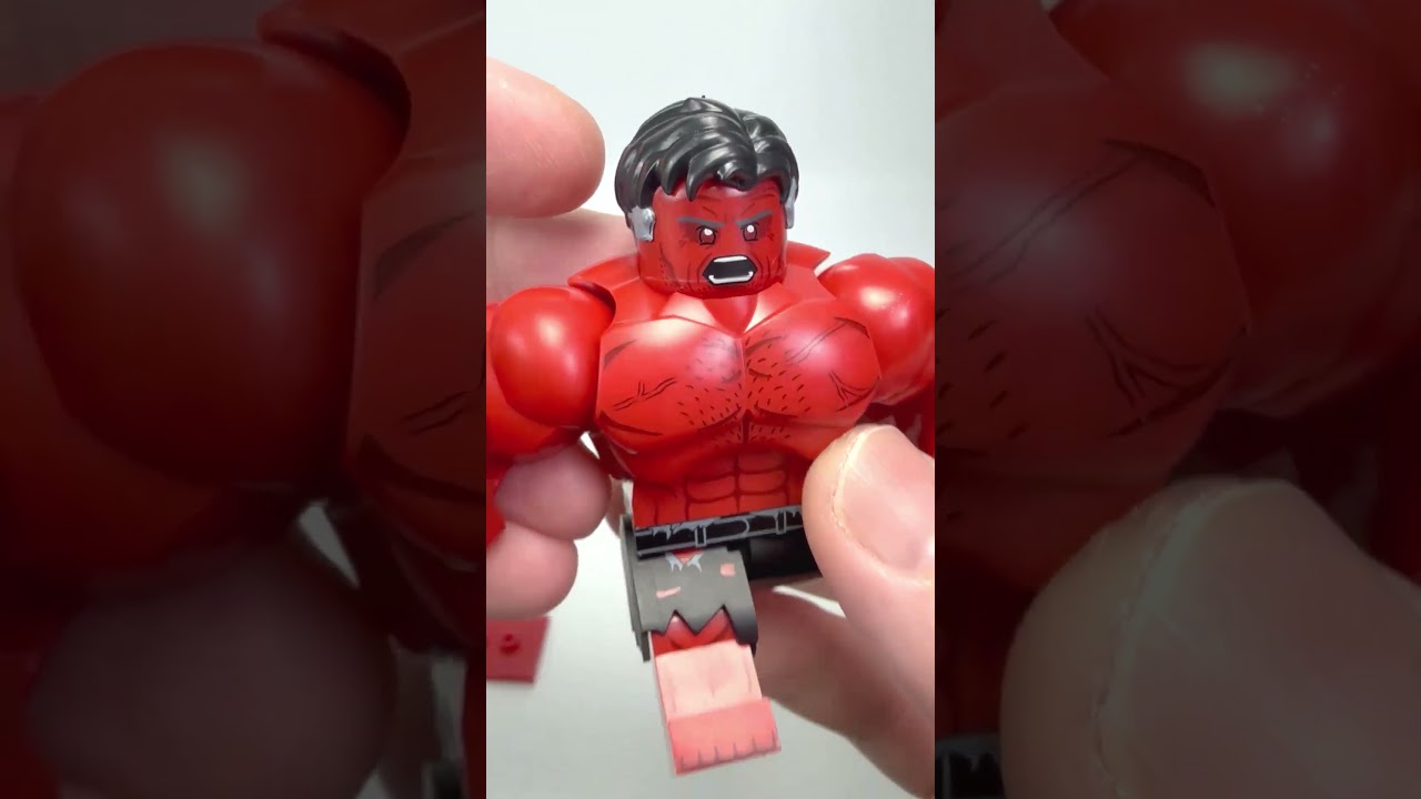LEGO DEADPOOL 2 Juggernaut | Captain America: Brave New World | Red Hulk Big figures AF364 #Shorts