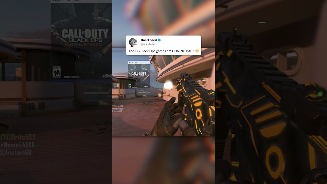 The NOOBS are coming to BO2 & BO1 remasters 😭 #callofduty #nostalgia