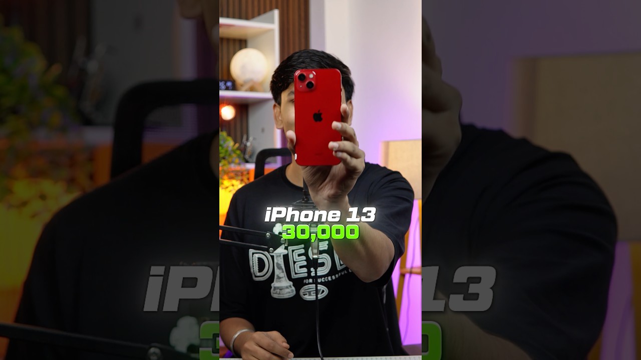 ₹30,000 mein Refurbished iPhone 13 🔥🤯 #iphone #apple #refurbished #shorts #tech