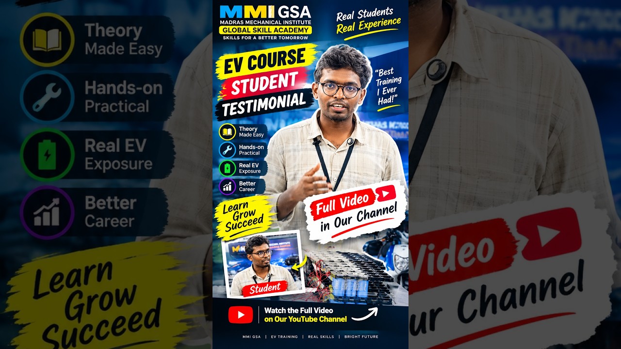 ⚡ EV Training எப்படி இருந்தது? | Full Student Review in Our Channel 🌟