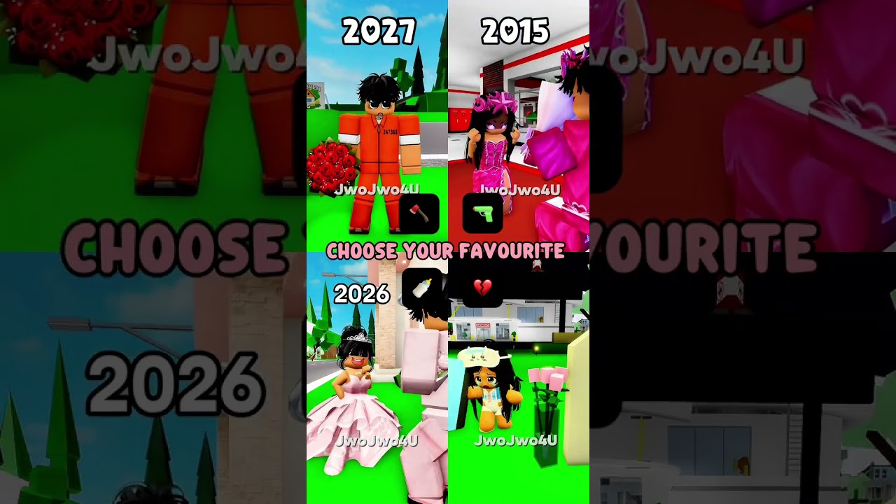 Misery TREND 💔😪 Choose your favourite #roblox #shorts