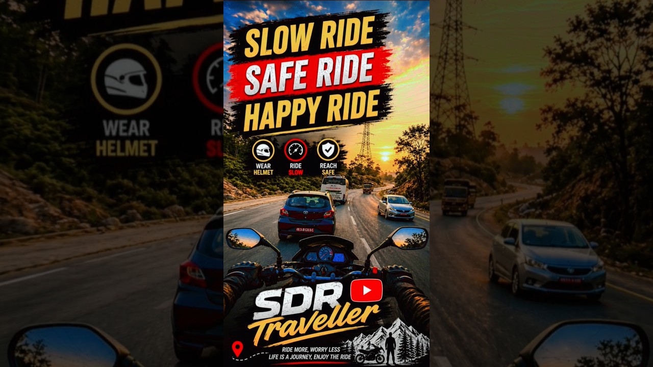 🙊Slow Ride🙉Save Ride🙈Happy Ride #shorts #short #sdrtraveller #automobile #vlog #travel #shortsfeed