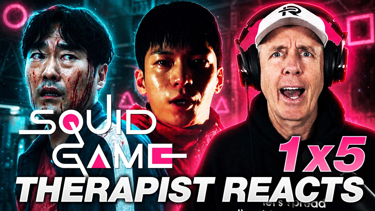 Squid Game S1 Ep 5 | First Time Watching | Therapist REACTS