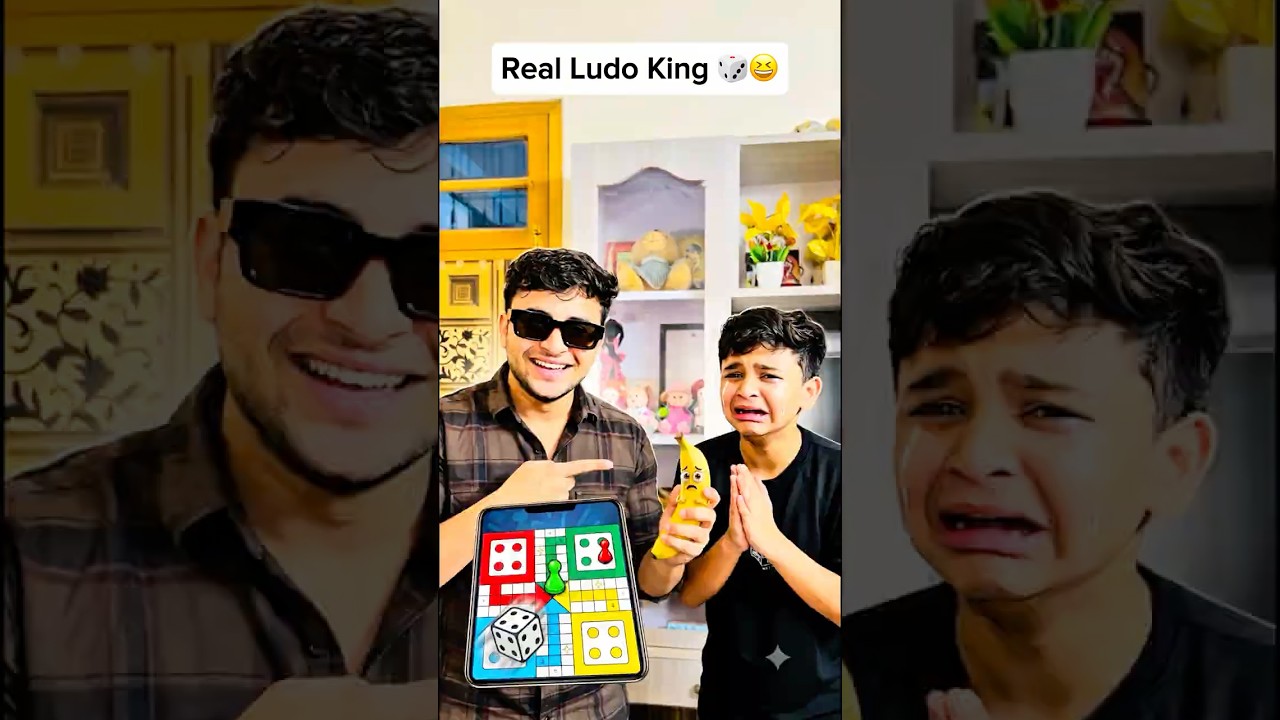 Real Ludo King 😆🎲 #shorts #funny