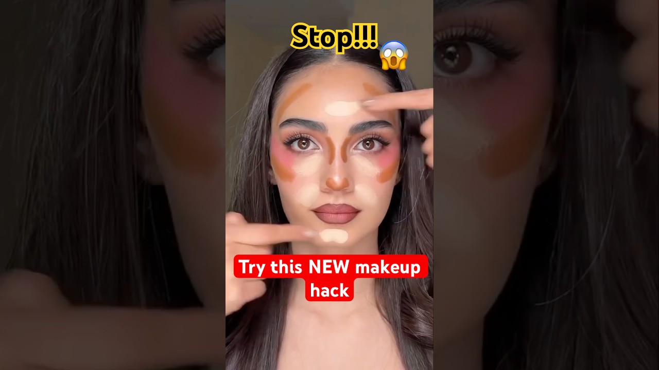 Best makeup hack ever 😱😱 #makeup #shorts #shortsfeed #viralvideo