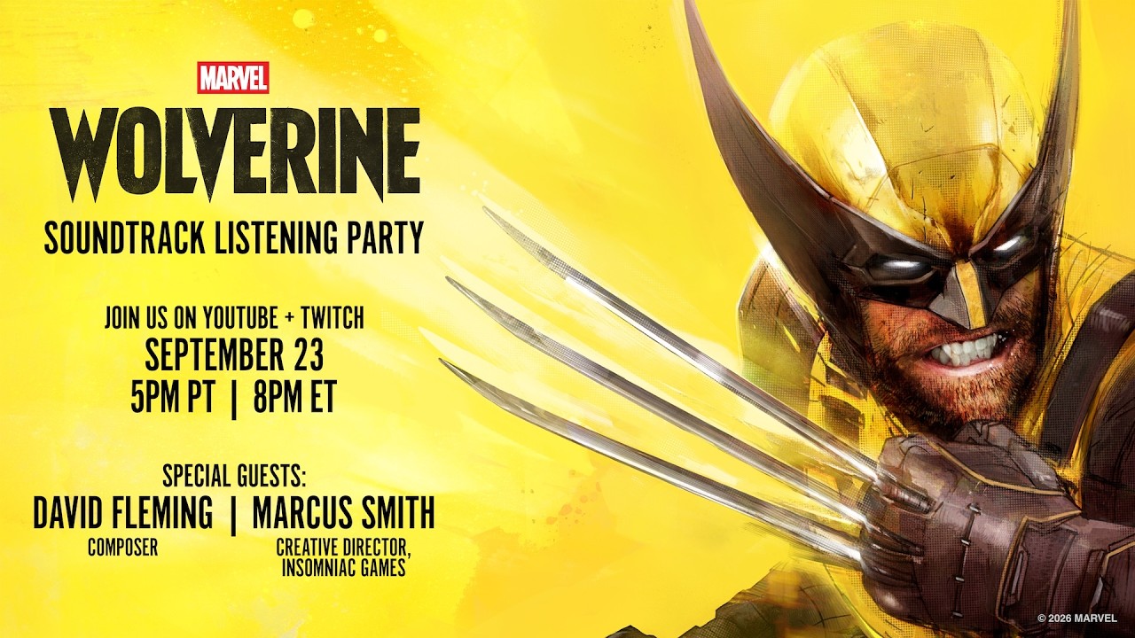Marvel’s Wolverine Soundtrack Listening Party
