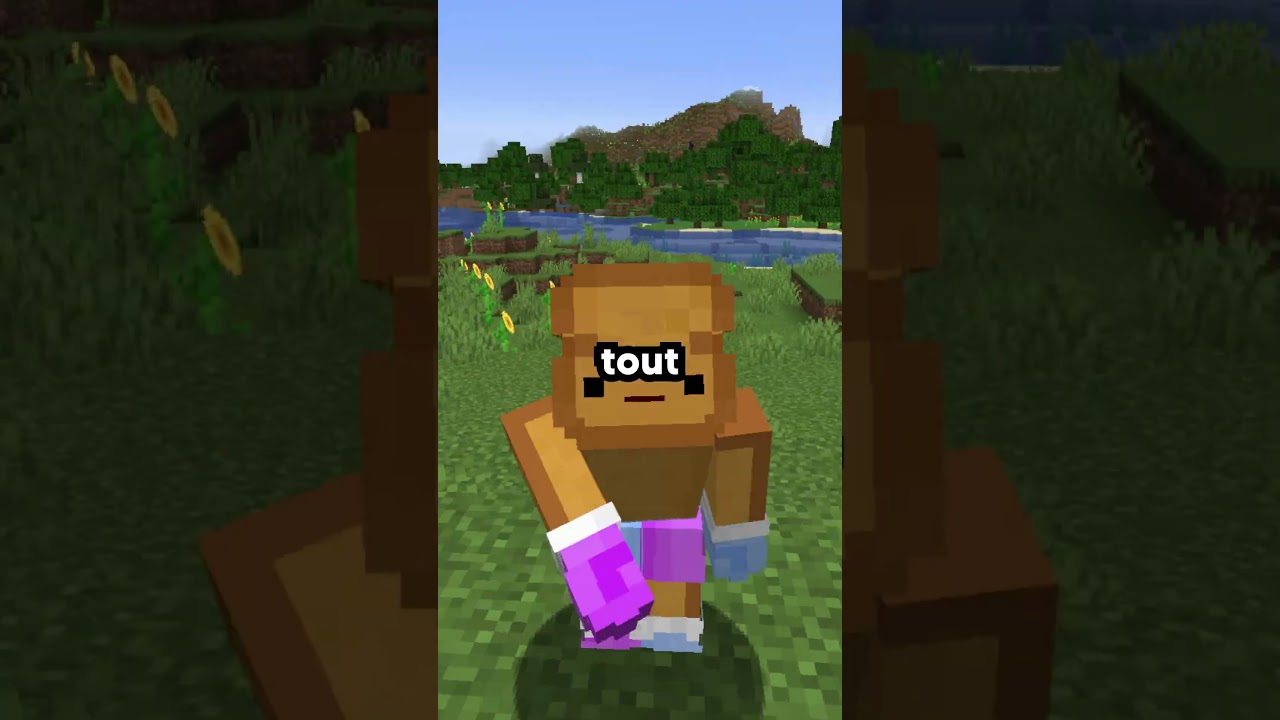 1vs1 contre steve vous pensez vous gagnez ? #minecraft