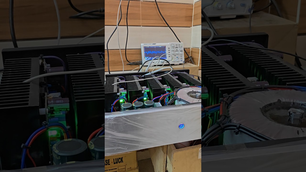 KRYO CINEMA 1000 HIGH END 5 CHANNEL POWER AMPLIFIER #hifi #music #integratedamp