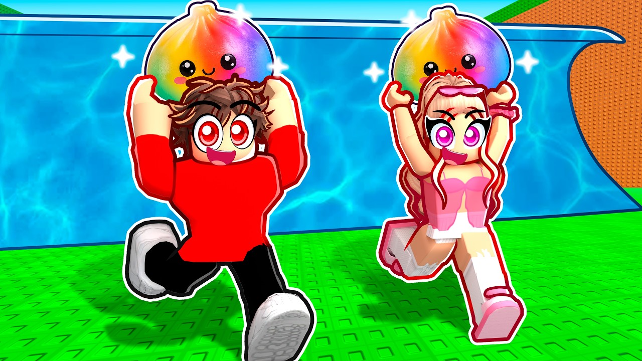 ROBLOX RUN FOR SQUISHY DUMPLING!