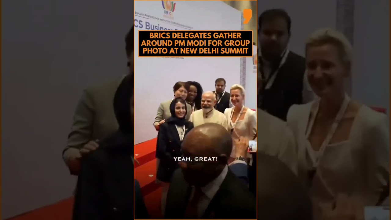 BRICS Summit 2026: PM Modi Surrounded By Leaders For Group Photograph, New Delhi | News9