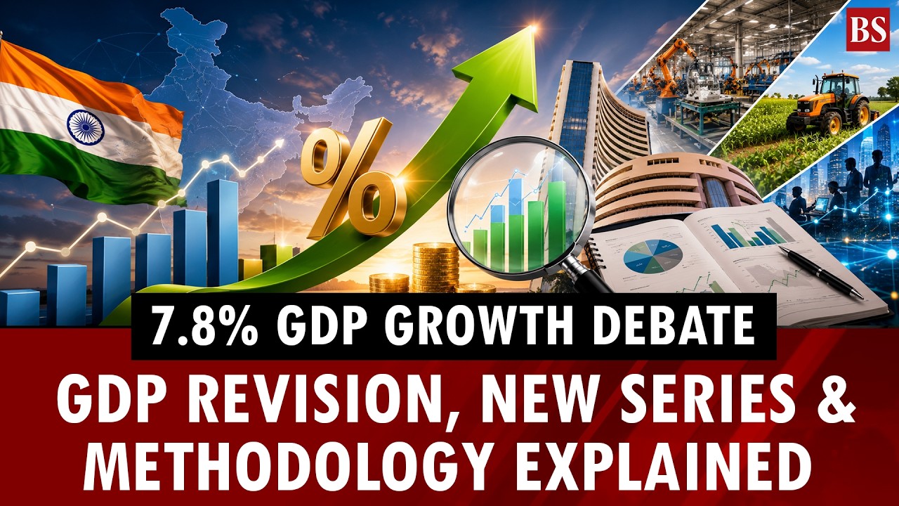India’s 7.8% GDP growth sparks questions: Here’s what the govt is saying