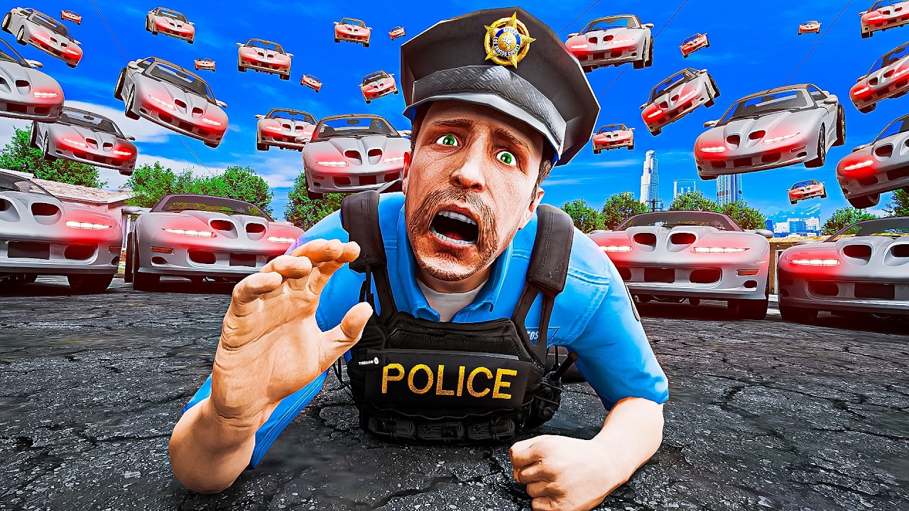 Indestructible Clones Destroy Cops In GTA 5 RP