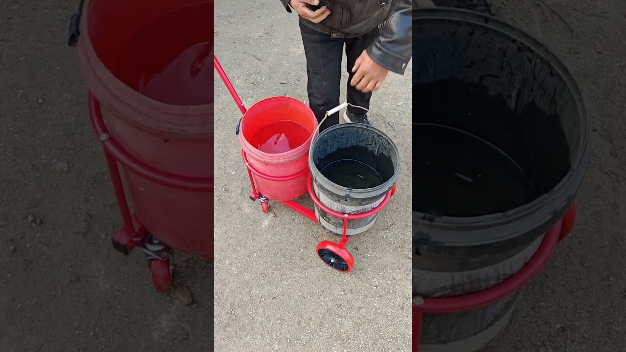 Multi-purpose Pull Cart Perfect for Water Bottles Picking #GoodHelper #PracticalTool #shorts
