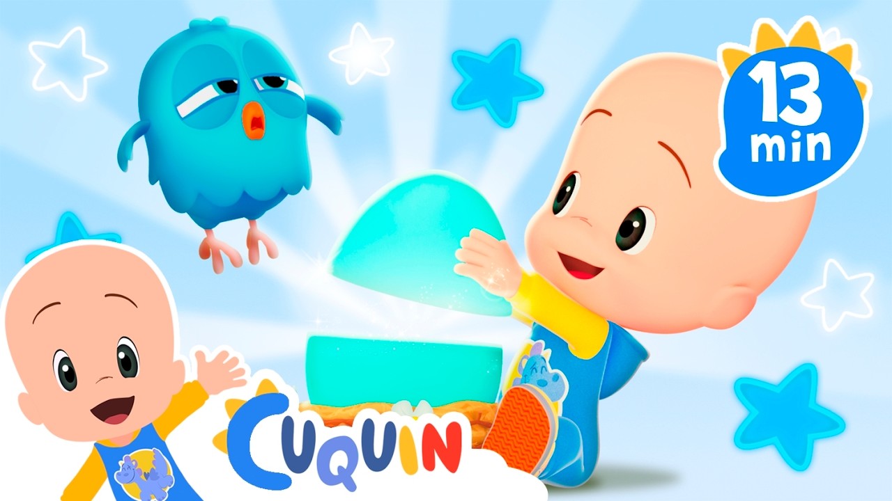 The crazy hen lays surprise eggs | Cleo & Cuquin: songs & episodes