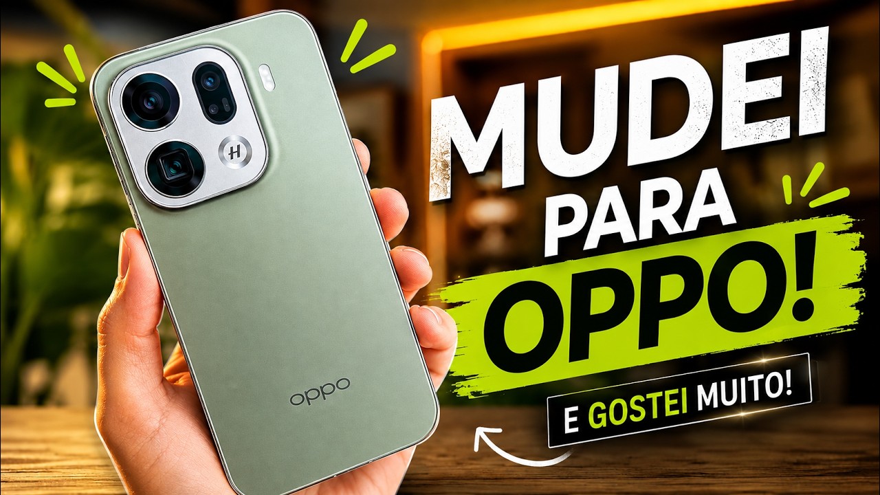 O OPPO Find X9 Pro virou MEU CELULAR PRINCIPAL! ENTENDA o PORQUE!