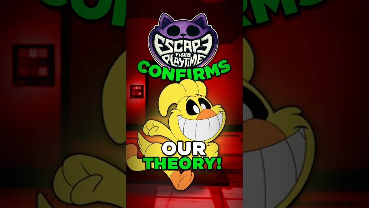 Game Theory: I was RIGHT about Poppy Playtime! (Escape from Playtime)