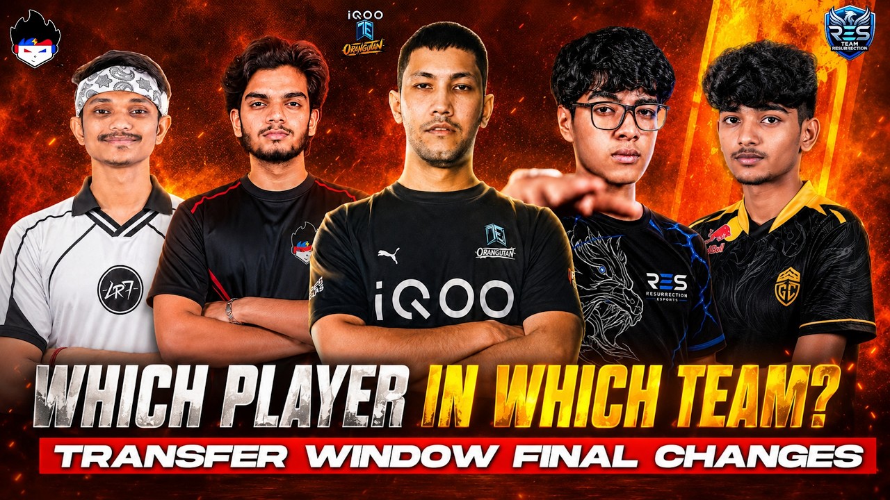 WHICH PLAYER IN WHICH TEAM?-🤔TE, OG, TSG, DG | TRANSFER WINDOW RULE CHANGES✅ FREE FIRE ESPORTS