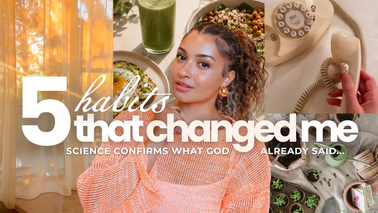 5 Healthy Habits That Will TRANSFORM Your Life As A Mom | Stop Surviving & Start Living Again!