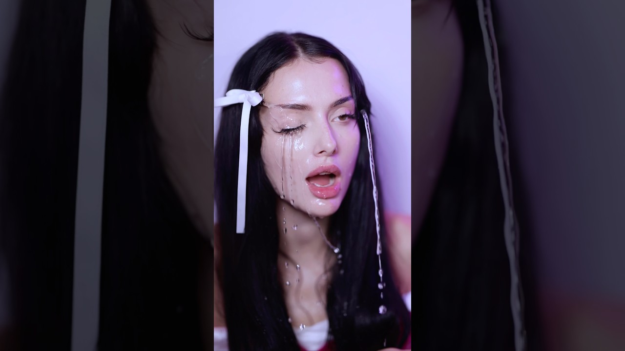 Cry baby transition - PINK edition 💅💗#tutorialmakeup
