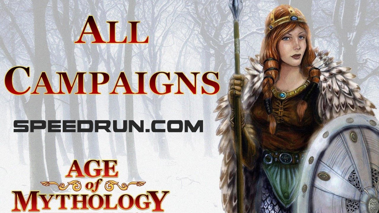 AOM Speedrun - Full Campaign - Easy (Game in French) (4h17min55s) FoTT 2h55m