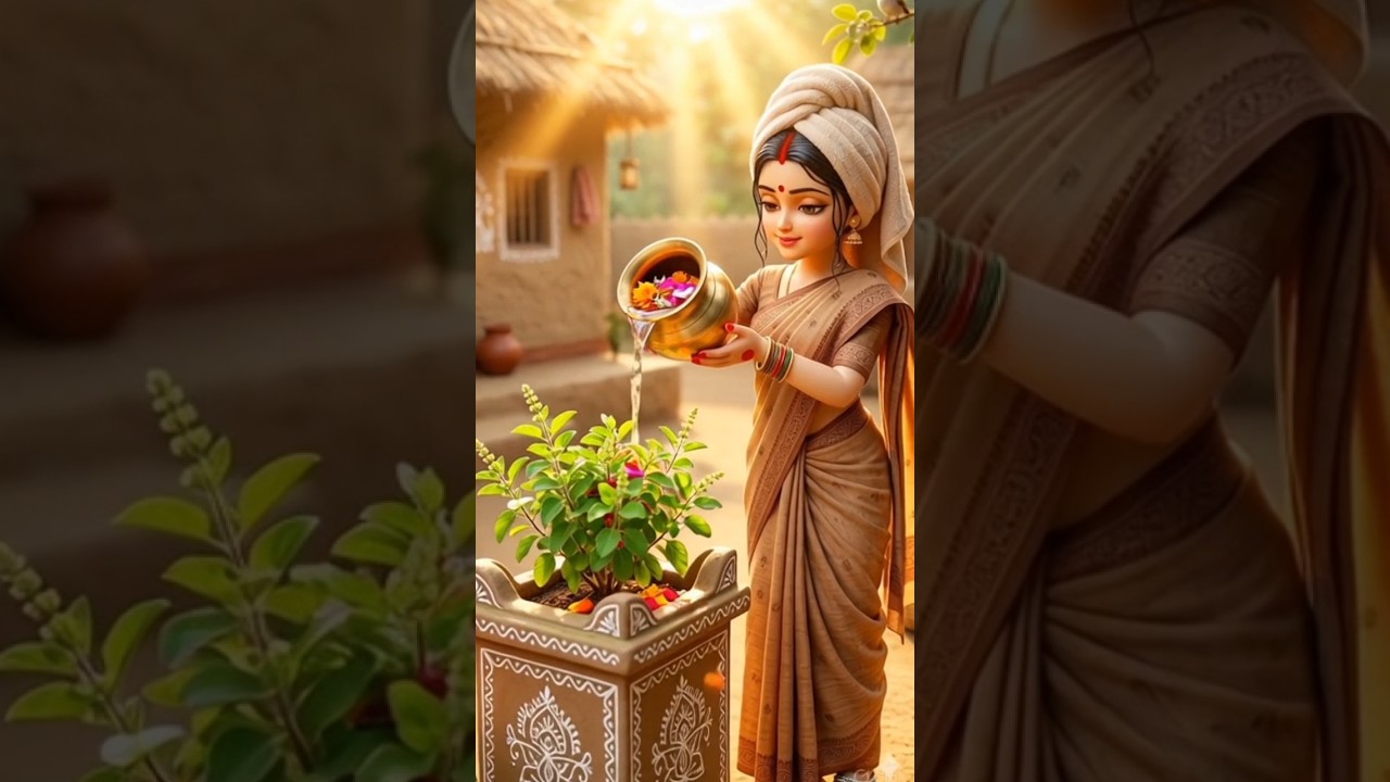 Mini Village Girl Morning 🌄 Routine | Indian Rural Lifestyle Doll Story | Village Life Animation