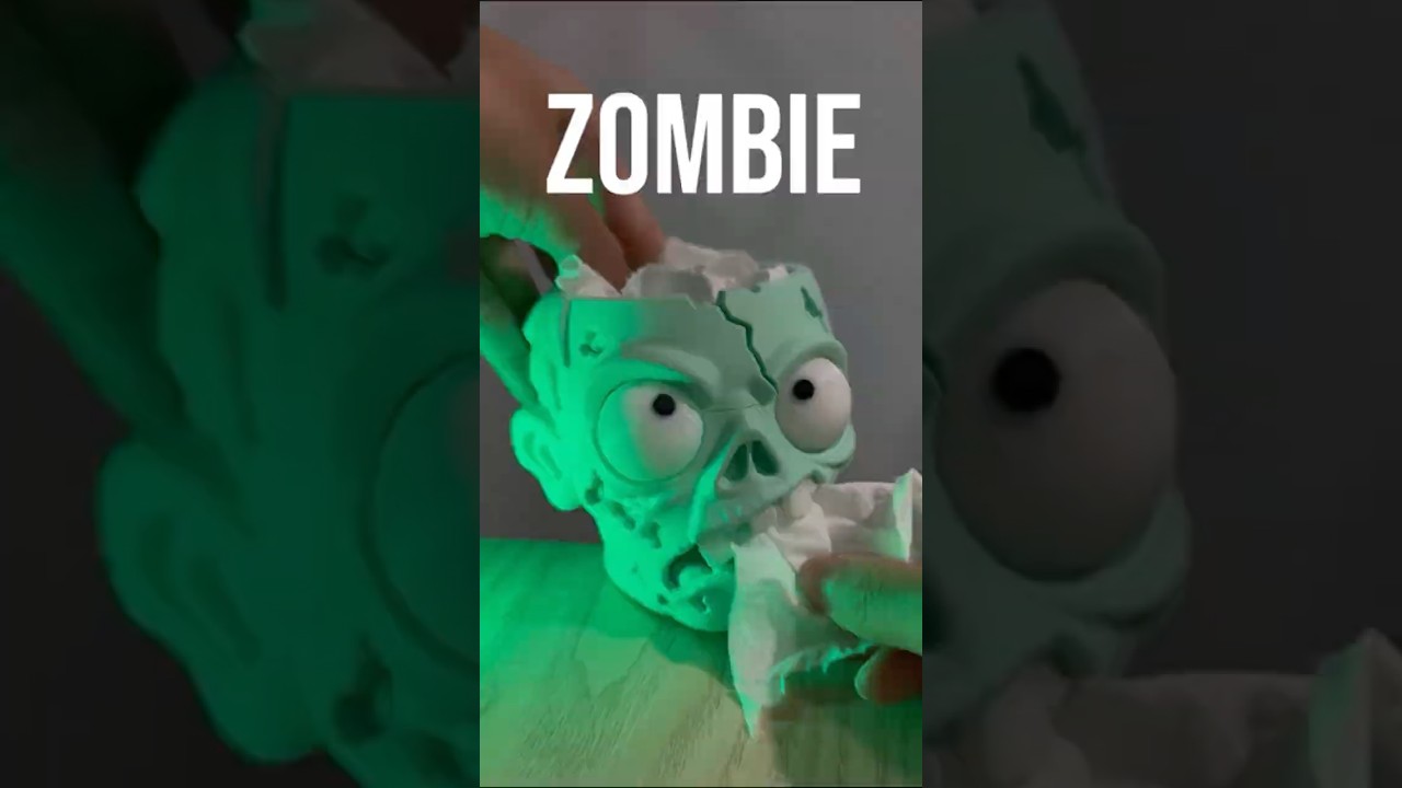 3D Printing Halloween Zombie Holder 🧟