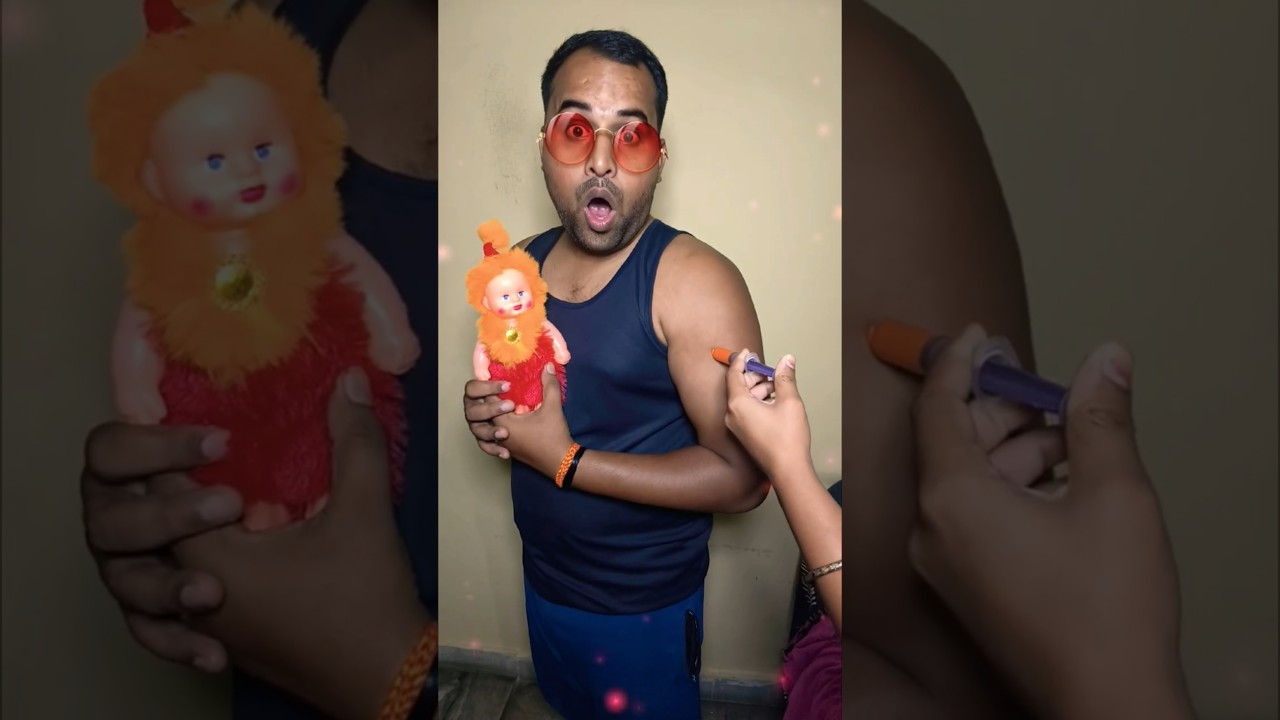 Baby cute Injection 😱😭😰💉🩸#funny #comedy #funnyvideo #funnymoments #injection #injection_funny