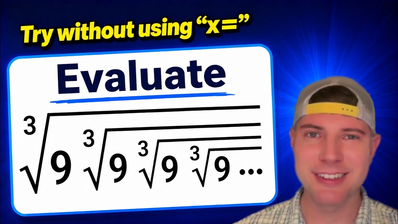 Nested Radical without using "x="