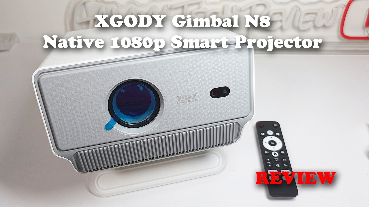 XGODY Gimbal N8 Native 1080p Smart Projector REVIEW