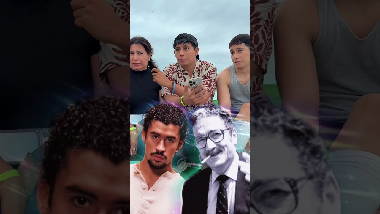 Bad Bunny vs Jaime Sabines 🗿 @DonaSuegra @EnriqueHeram  #humor #entrevista #familia #amigos #shorts