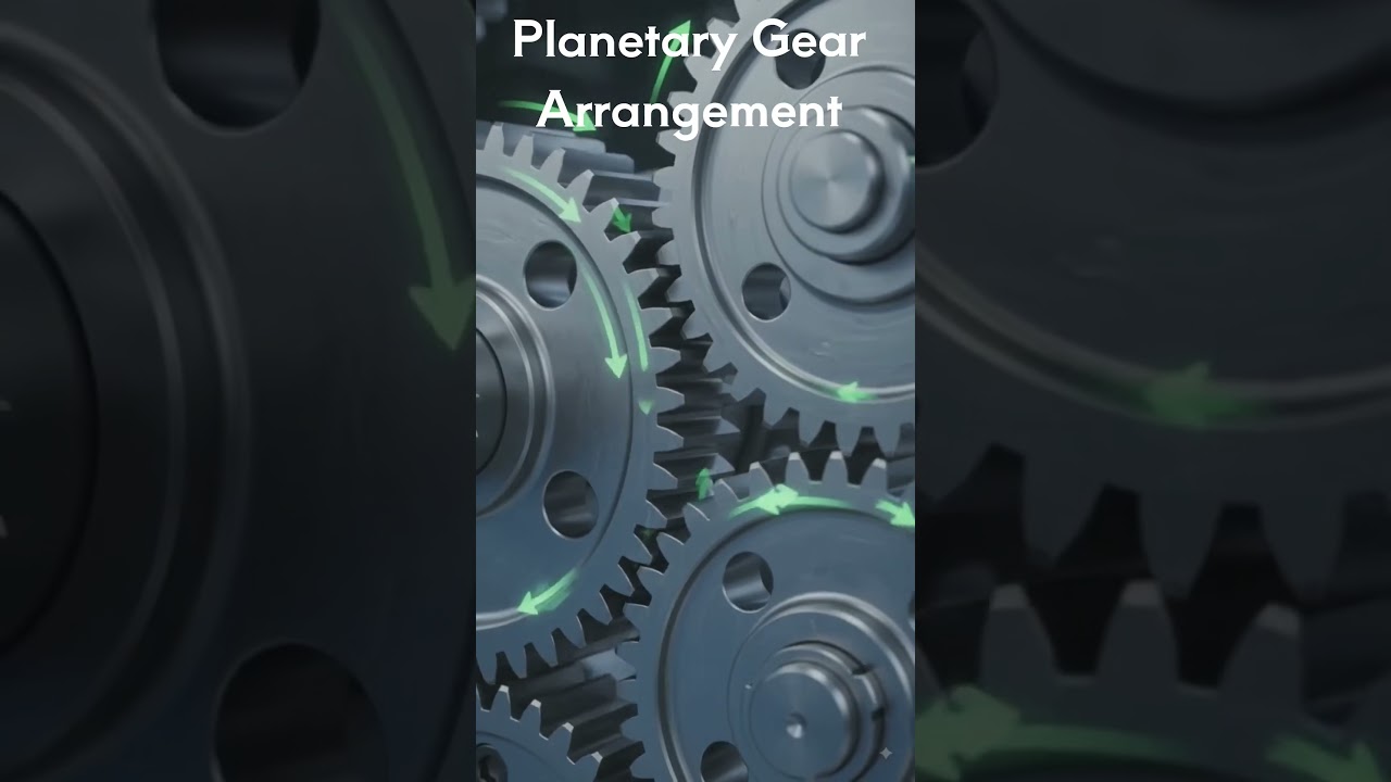 Planetary Gear Arrangement #GearArrangement #Planetarygear #shorts