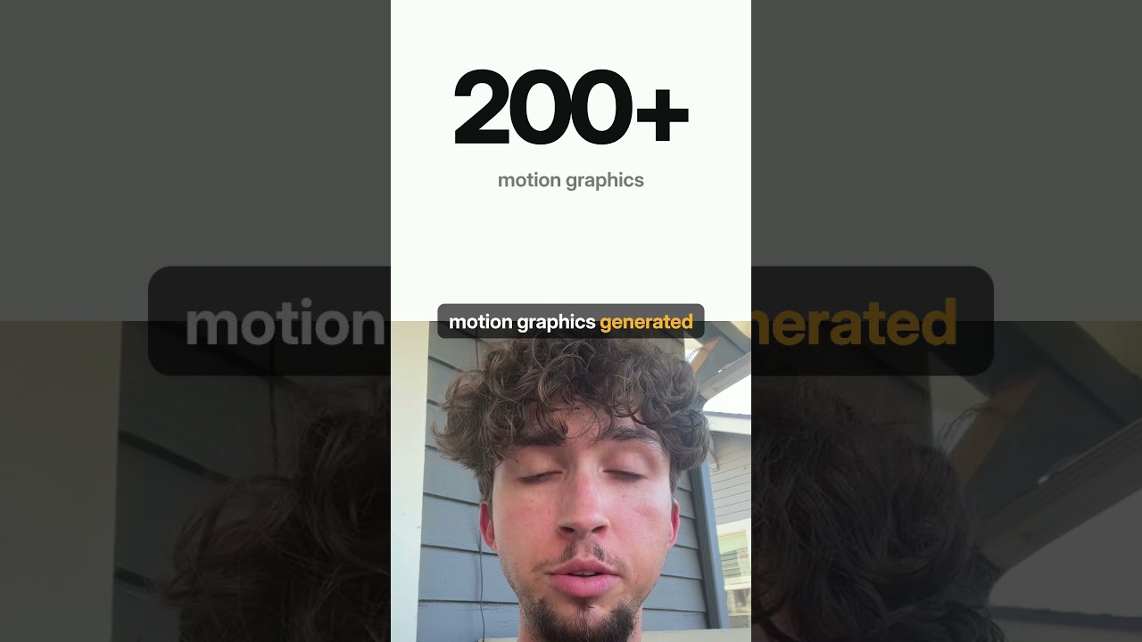 200+ Claude motion graphics, with the prompts