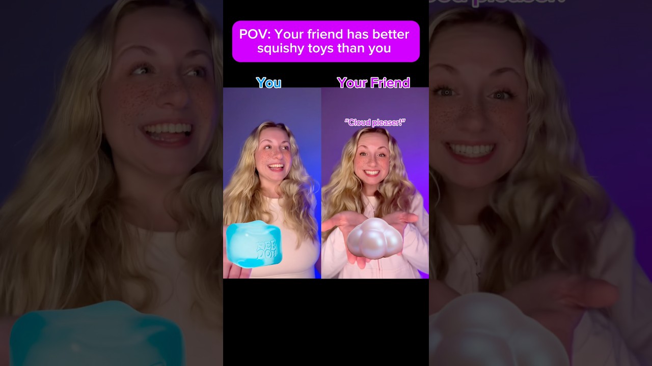 POV: Your friend has better squishy toys than you #squishy #shorts #skit