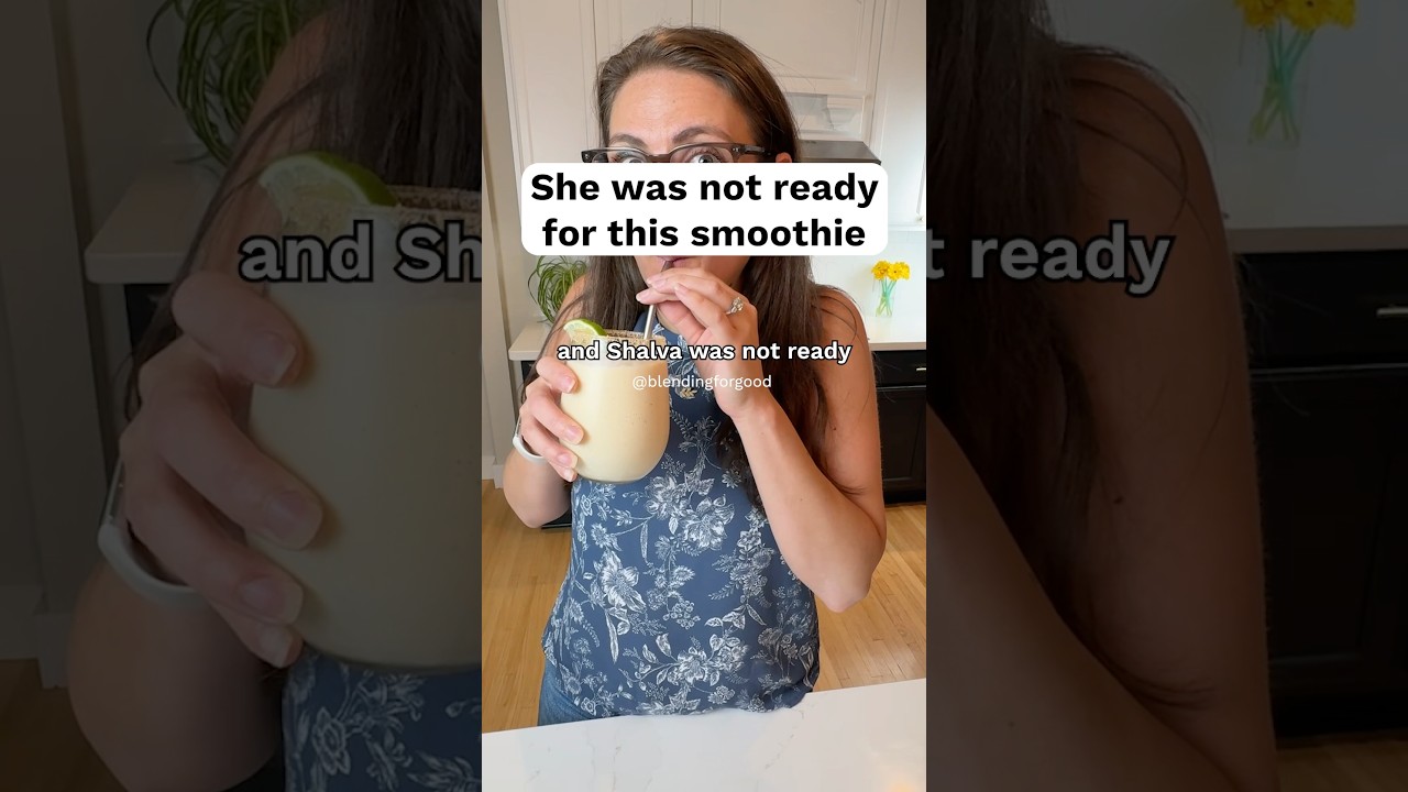Steve’s Authentic Key Lime Pie-inspired Key Lime Pie Smoothie 🥧💚