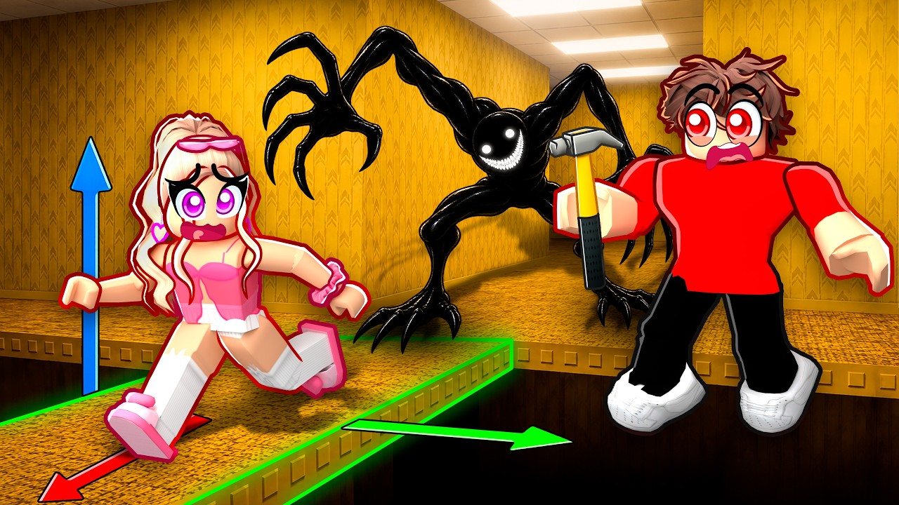 Building My Own BACKROOMS in Roblox...