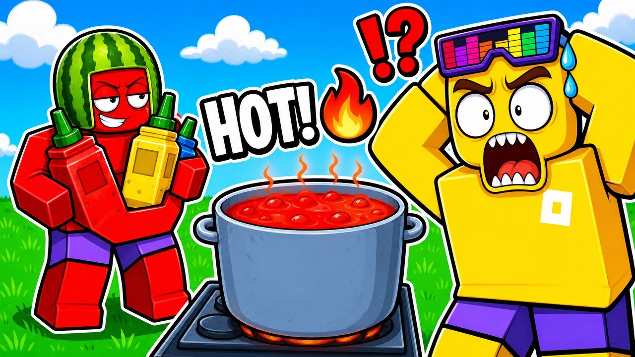 Make HOTSAUCE🌶️  (Roblox)