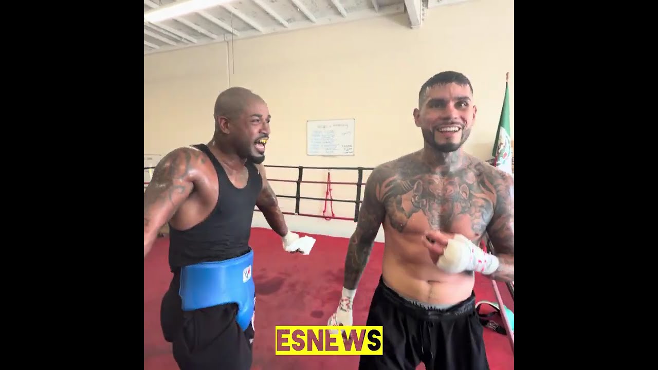 FULL SPARRING NEW VIDEO FROM TODAY BOBBY GREEN VS ARNOLD BARBOZA MMA VS BOXING - ESNEWS