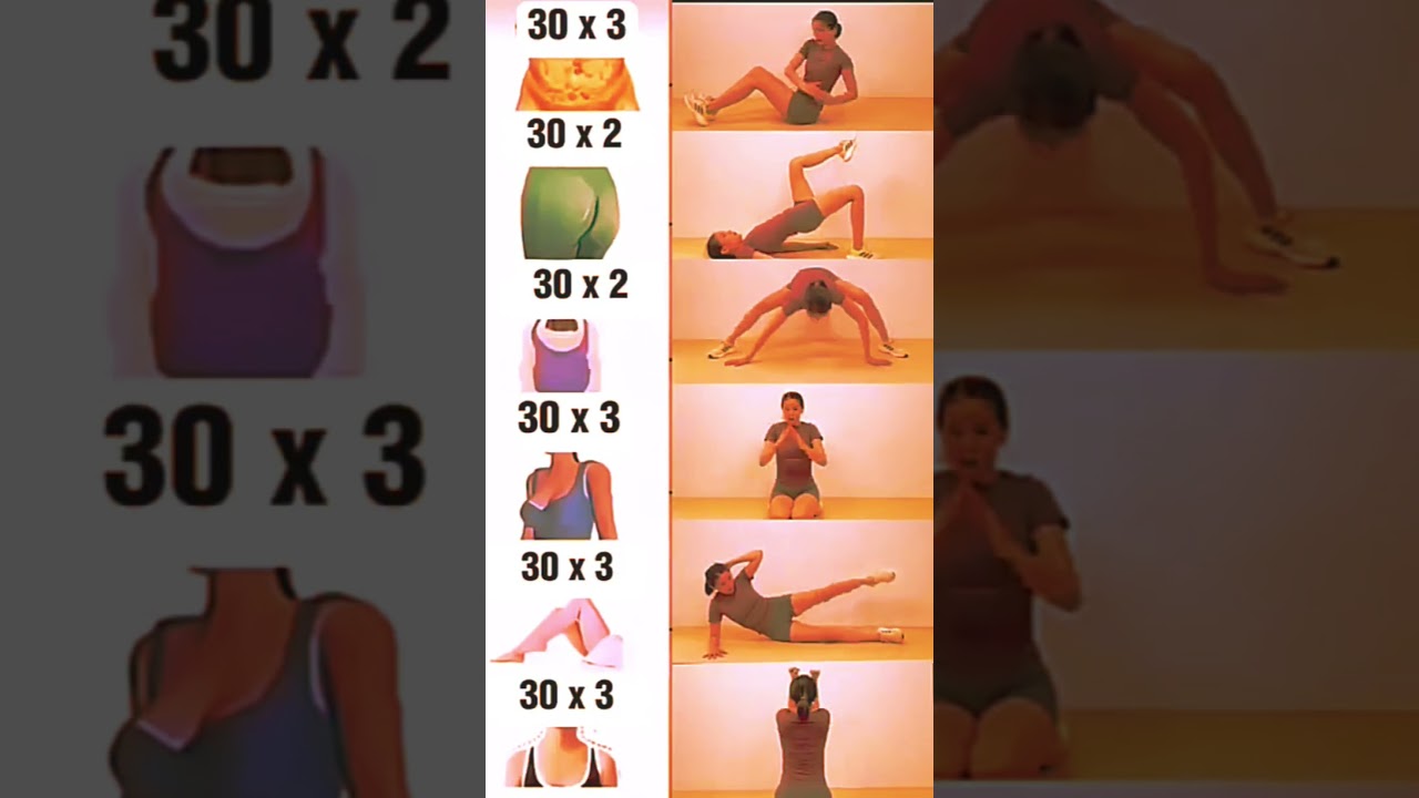 Insane Home Fitness Challenge 🔥 Full Body Fat Burn Workout 💪 #shorts