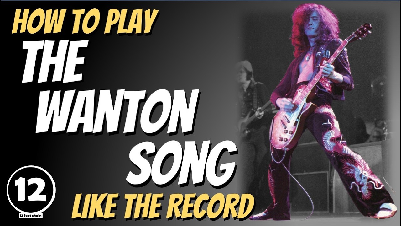 The Wanton Song - Led Zeppelin | Guitar Lesson