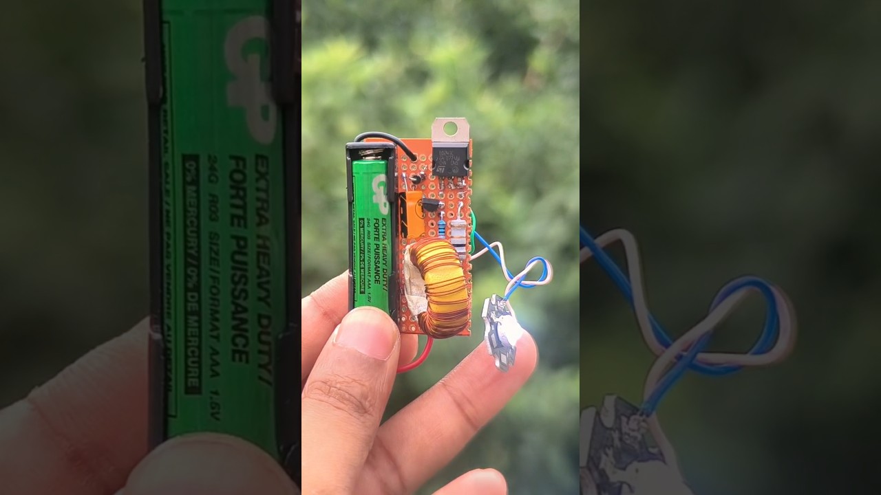 1.6v  feedback  LED driver.                                            #diy #electronic #led #Altium