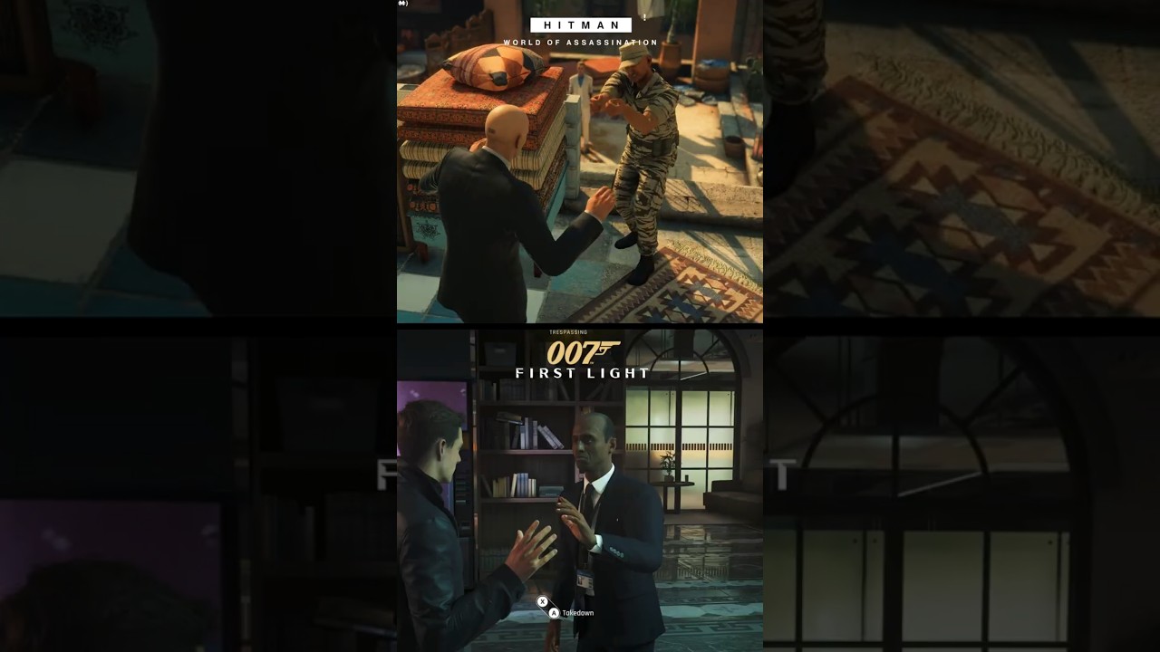 007 First Light vs Hitman | Micro Comparison #rtxon #ad #007firstlight