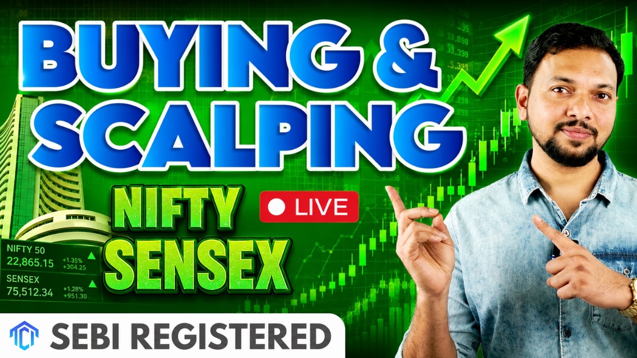 LIVE TRADING Nifty BankNifty and SENSEX | Option Buying  | 11 Sept #livetrading