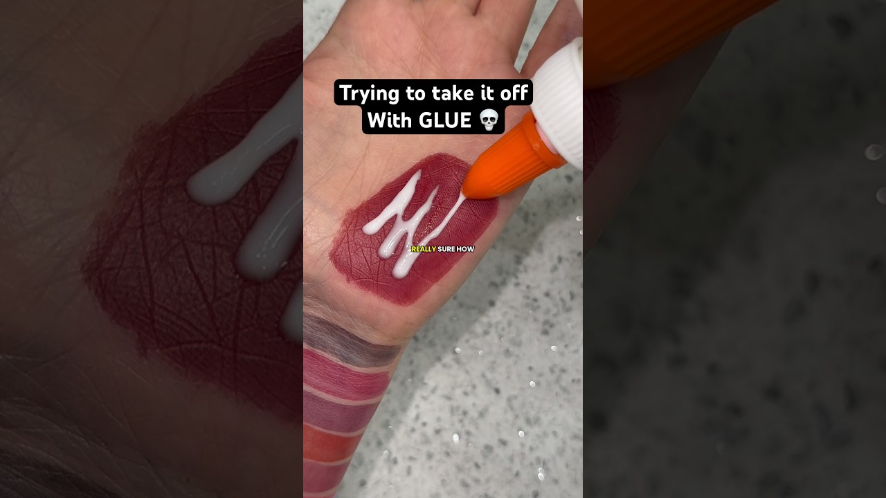 Not sure if its gonna work…💀 #makeup #liptint #lipstain #smallbusiness